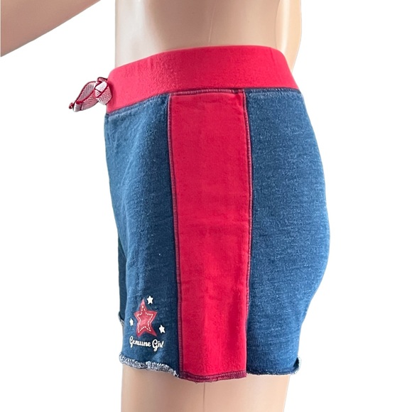 Genuine Girl Cotton Denim-Like Drawstring Shorts | M (8/10) - Picture 4 of 9